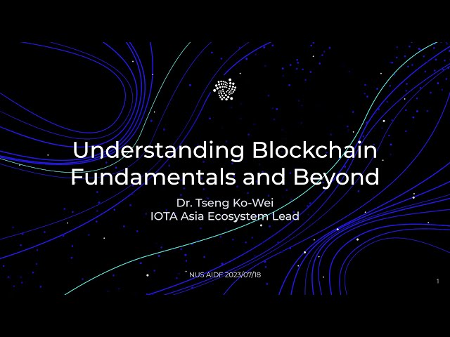 Understanding Blockchain Fundamentals and Beyond