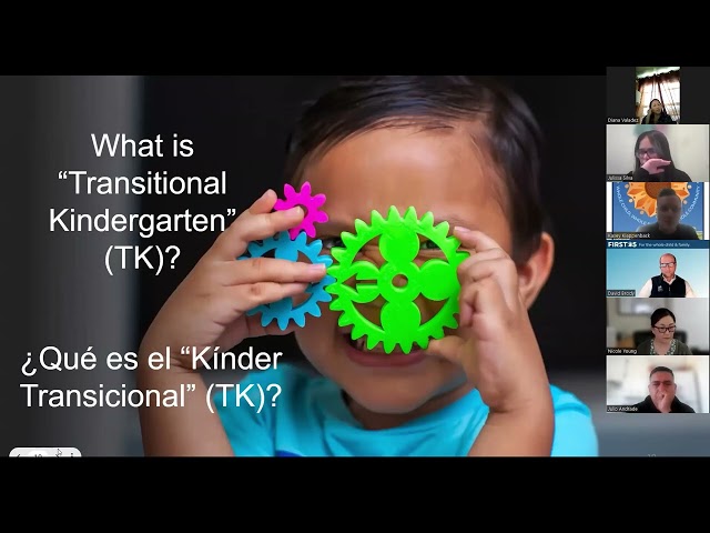 Learn About Transitional Kindergarten: A Bilingual Town Hall Led By and For Families (05/22/2023)