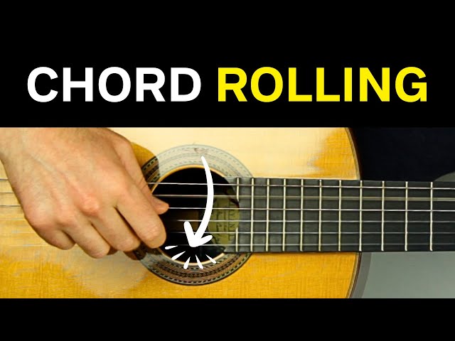 Rolling Chords Guitar Lesson (simple & effective chord rolling exercises)