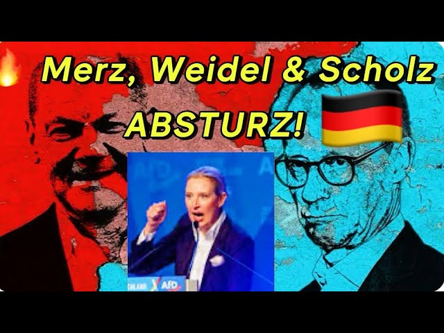 🔥 Merz, Weidel & Scholz ABSTURZ! Aktuelle Umfrage zur Bundestagswahl 2025 SCHOCKT Deutschland! 🚨🇩🇪