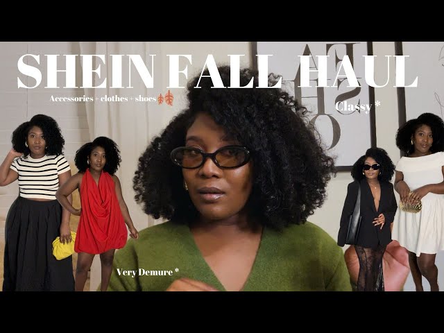 SHEIN FALL TRY ON HAUL 2024 | Classy & Elevated Fall Outfits 🍂