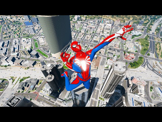 GTA 5 Epic Ragdolls/Spiderman Compilation With GTA Progressive (GTA 5, Euphoria Physics) #15