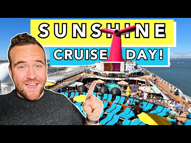 Carnival Sunshine Cruise Vlog - Charleston, SC Embarkation | February 2022