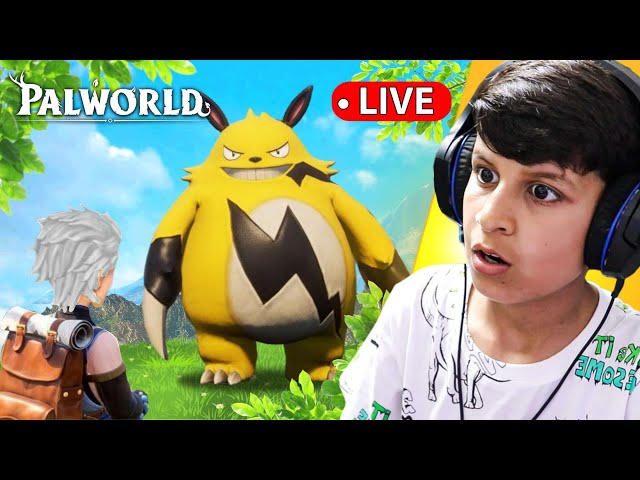 CAPTURING LEGENDRY PALS IN PALWORLD!!🔥┃🔴LIVE🔴