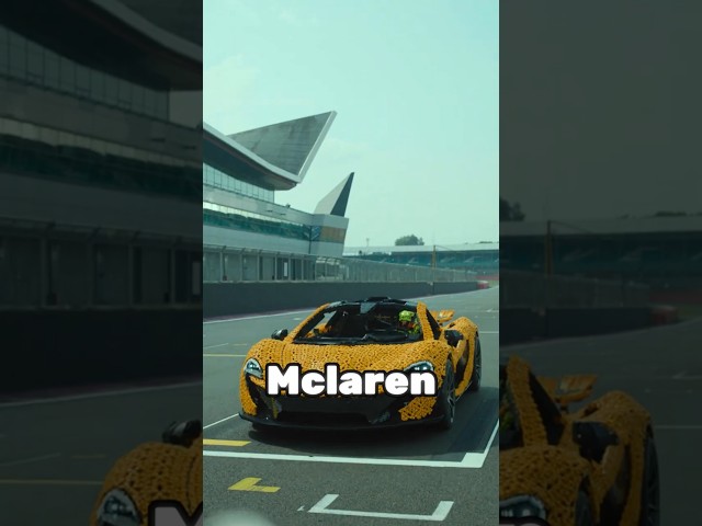 McLaren's Full-Size Lego P1: A Supercar Built for Racing!