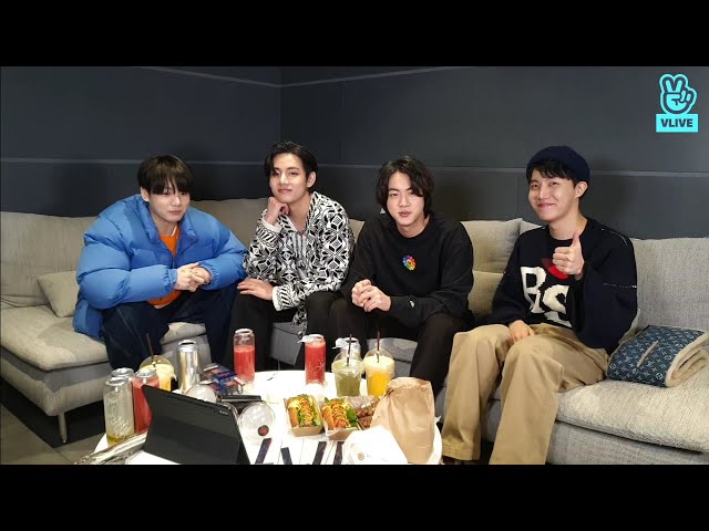 [ENG SUB] BTS J-HOPE, JUNGKOOK, V & JIN (06.03.2022) BTS VLIVE 2022 (1)