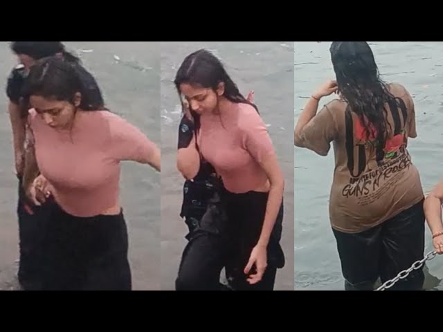 Ganga Snan 2025 | Holy Bathing | Desi Bhabhi Bathing | Simaria Ghat Snan Part 12 #gangasnan