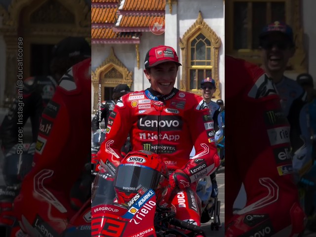 Marc's Laugh Makes Pecco Nervous? | #motogplaunch #marcmarquez #peccobagnaia #ducati