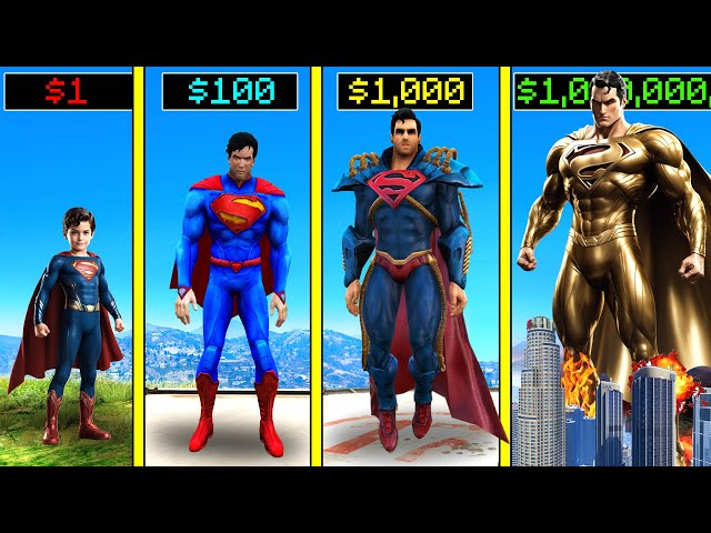 Upgrading SUPERMAN to PRIME SUPERMAN in GTA 5!