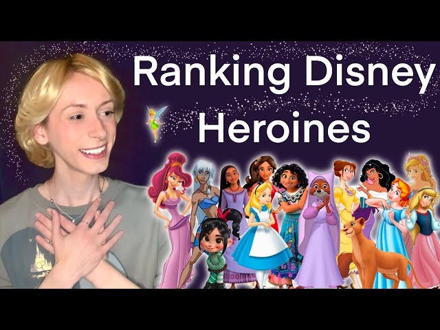 RANKING DISNEY HEROINES!! 🏺💫🧚🏻‍♀️ with Nicky Marra!