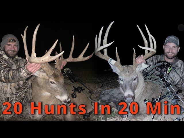 20 Hunts In 20 Minutes! (Bowhunting Compilation)