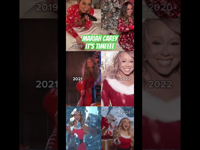 Mariah Carey It’s Time Compilation (2019-2024) #mariahcarey #christmas #xmas #mariahszn