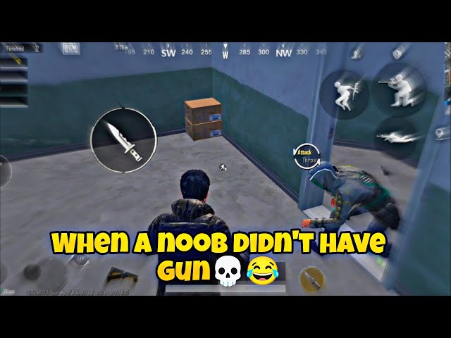 when a noob play bgmi but didn't have any weapon💀 || funny video || flyshot || #bgmi #bgmivideos