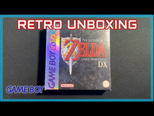 Retro Unboxing - The Legend of Zelda: Link's Awakening  - Game Boy