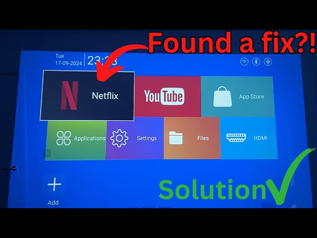 Magcubic HY300/HY320 Netflix Not Working! How to fix Netflix on Magcubic Projector