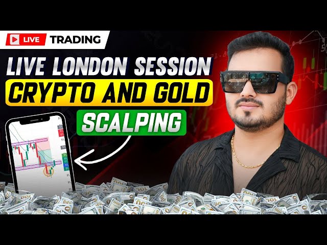 Crypto & Gold Live Trading || 4 Feb || The Trade Room -  Mayank Raj