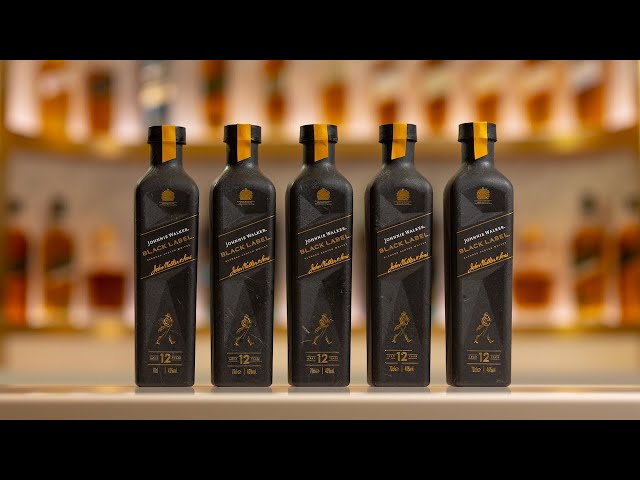 Johnnie Walker: Trialling a paper-based bottle