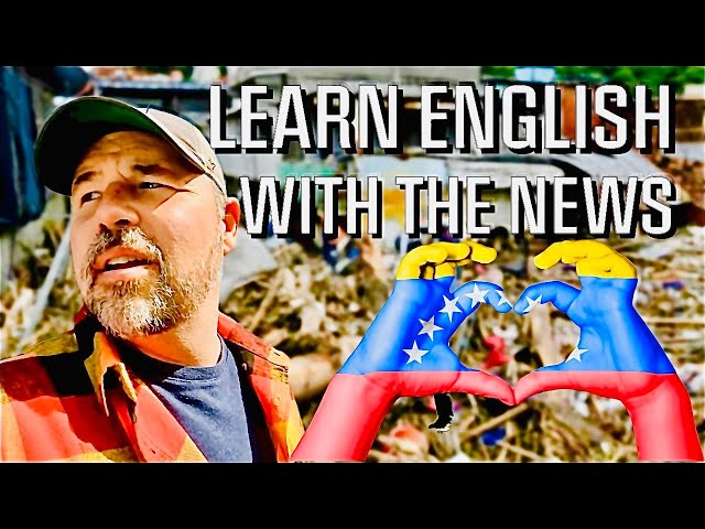 🇻🇪 AMERICAN ENGLISH TEACHER READS LANDSLIDE IN VENEZUELA