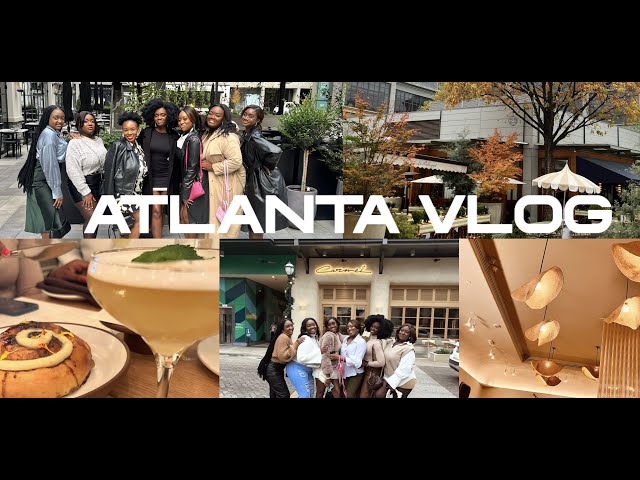 Vlog| Atlanta weekend Vlog| Sip and paint night| Sisters birthday