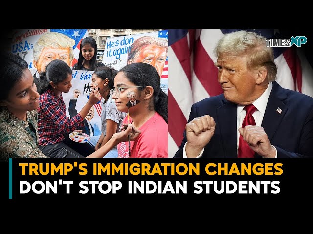 Indian Students In US Are Not Affected by Trump's Tough Immigration Stance