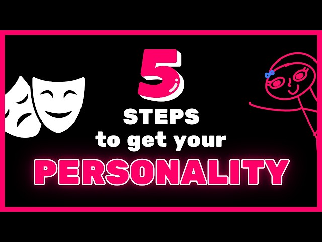 Getting a Personality is Easier Than You Think!