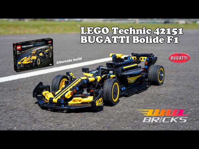 Bugatti Bolide F1 Racer: Build an Amazing Alternate Model with LEGO Technic 42151 #legotechnic