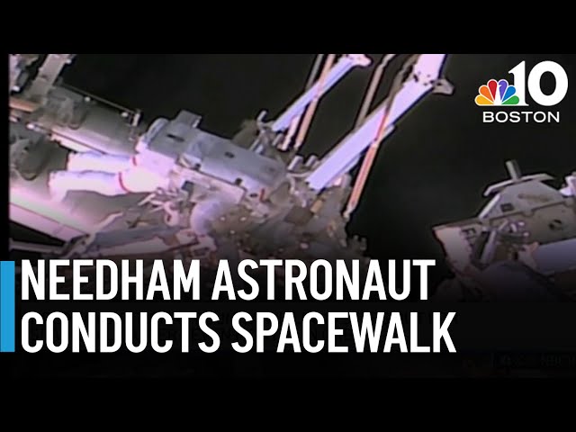 Needham astronaut Sunita Williams steps out for spacewalk