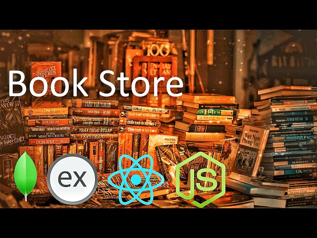 Build a MERN STACK Book Store project | Full Course