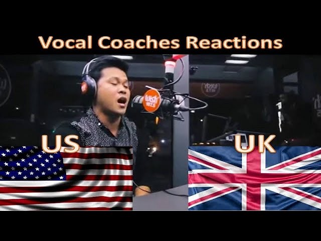 THE PRAYER  VOCAL COACH FROM US & UK REACTIONS TO MARCELITO POMOY LIVE ON WISH BUS 107 5   MASH UP