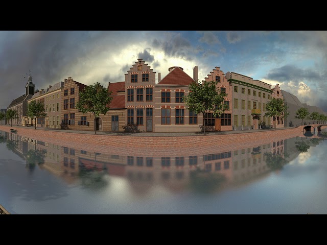 Rapenburg anno 1700 in Virtual Reality (1/2)