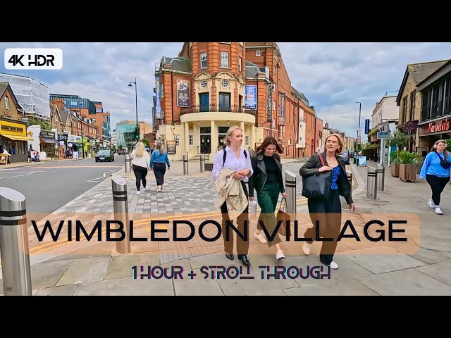 Strolling Through Wimbledon: Tennis Centre Court to Wimbledon Station 🎾🌳🚶‍♂️