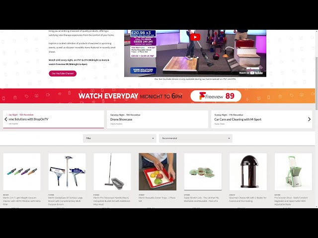 ShopOnTV Live Stream