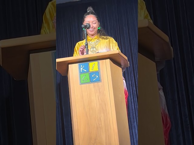 Safia Elhillo’s address at Khartoum International Community School (KICS) February 8, 2023