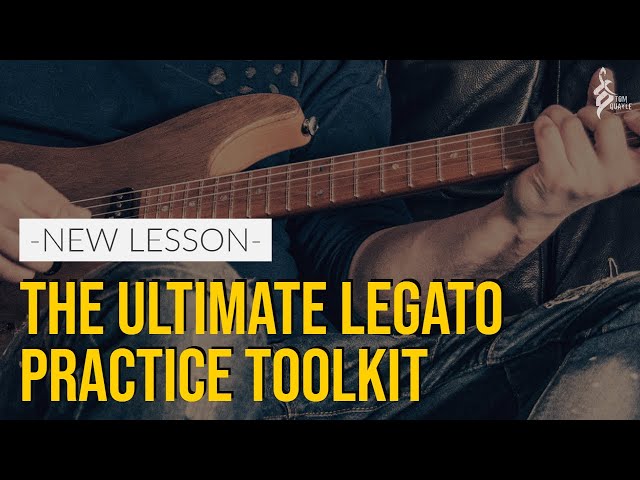 TOM'S ULTIMATE LEGATO PRACTICE TOOLKIT | Super Charge Your Legato Playing Today | Available NOW!!!