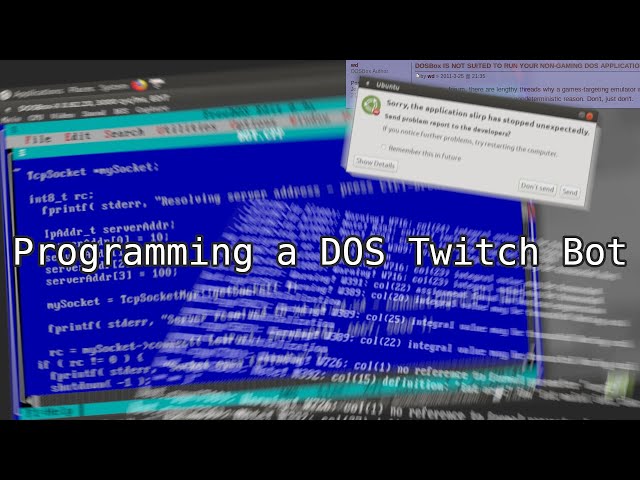 Programming a DOS Twitch Bot: Part 7