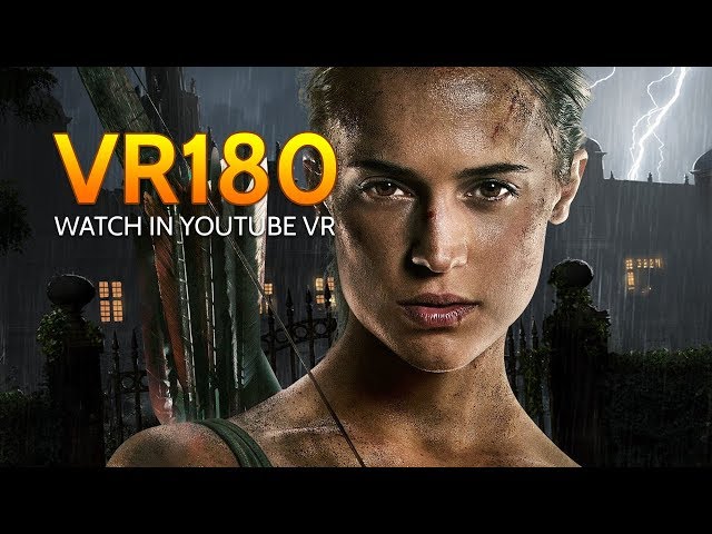 VR180 // Tomb Raider 4 Player Arcade Machine / Watch in YouTube VR