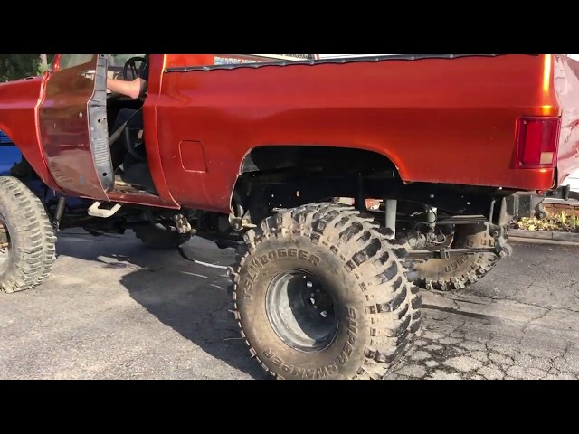 1980s Model Chevrolet Square Body Mud Bog - Walk Around