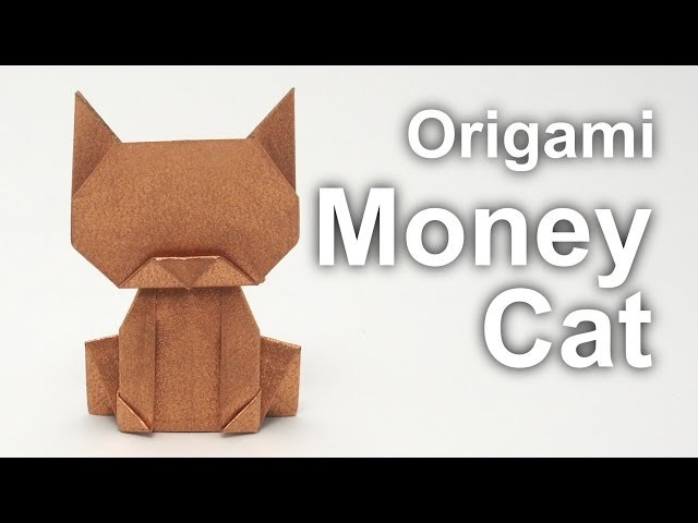 Origami Money Cat v2 (Jo Nakashima)