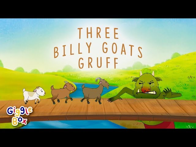 The Three Billy Goats Gruff | Fairy Tales | Gigglebox