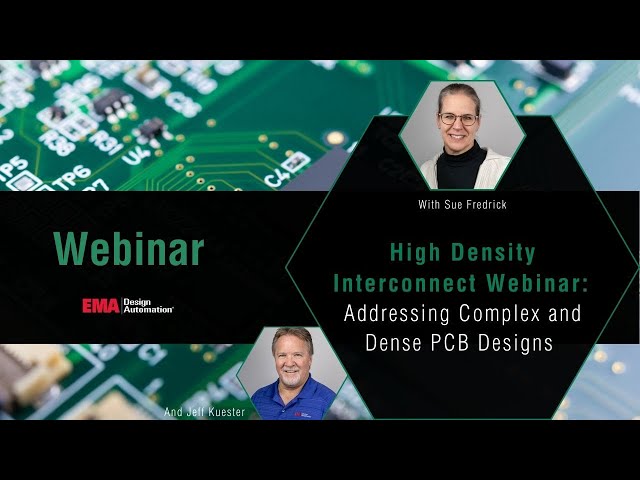 High Density Interconnect - Addressing Complex and Dense PCB Designs