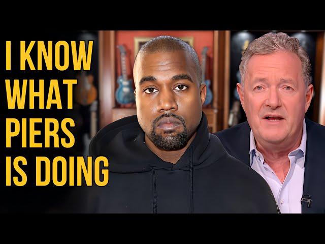 Kanye West ANGERS Piers Morgan