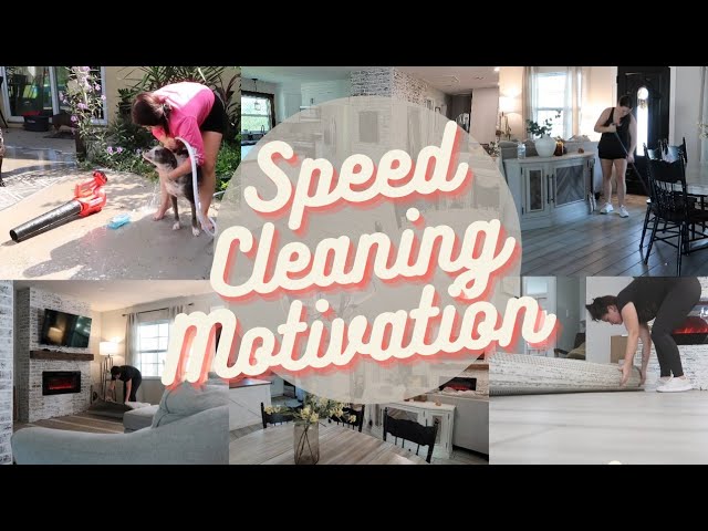 Speed cleaning motivation ! Pet cleaning day !