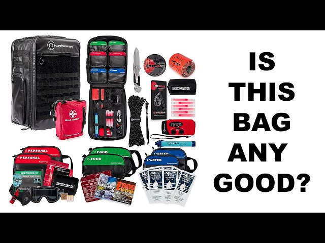 Best Emergency Bag For The Money? Surviveware 2-Person 72-Hour Bag