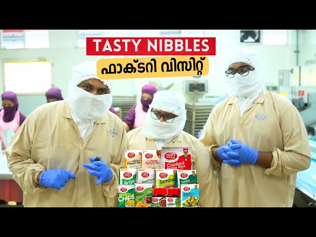 നാടൻ ഭക്ഷണം Ready to Eat ആക്കിയ Tasty Nibbles ന്റെ ഫാക്ടറിയിൽ പോയപ്പോൾ | Factory Visit