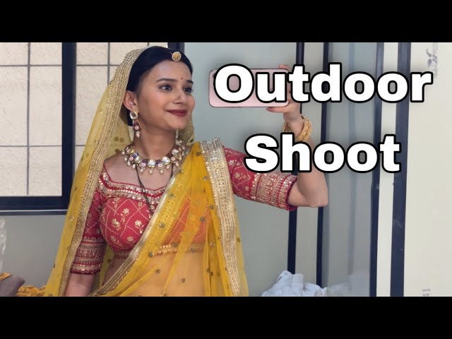 Chalo shoot pe chalein ✨badi haveli ki choti thakurain serial outdoor shoot | Ramdev studio Naigaon