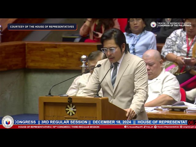 LIVE: Rep. Ace Barbers unveils House quad comm findings on drug war, POGOs, EJKs