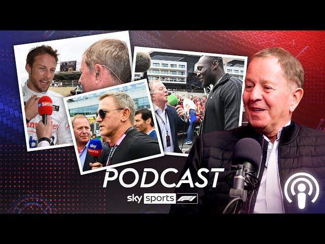 Martin Brundle REVEALS all about the gridwalk 🎤 | Sky Sports F1 Podcast