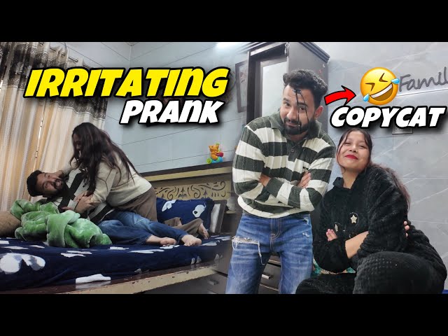 Irritating prank on wife || Ghar me aya Earthquake 🤣 || jeet thakur pranks #couplepranks