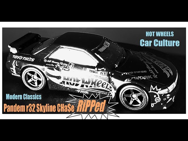 Hot Wheels Nissan Skyline GT-R r32 PANDEM modern classics black CHASE + complete set RiP