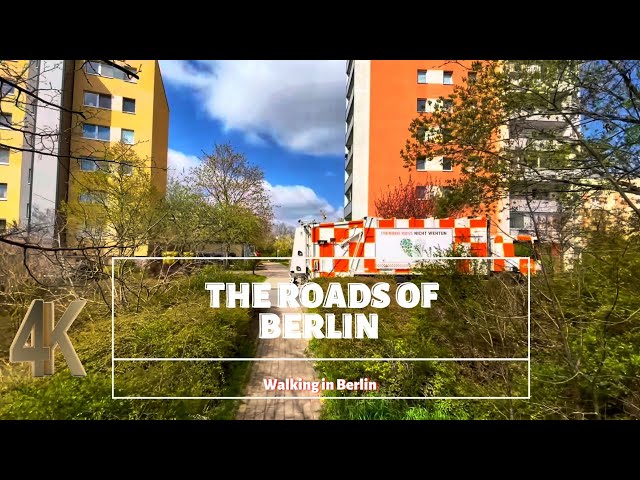 【4K】Hellersdorf Walk. Berlin Walking. Live tour of Berlin. Online tour of Berlin. Germany Walking.